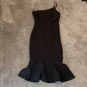 Likely Black One Shoulder Dress